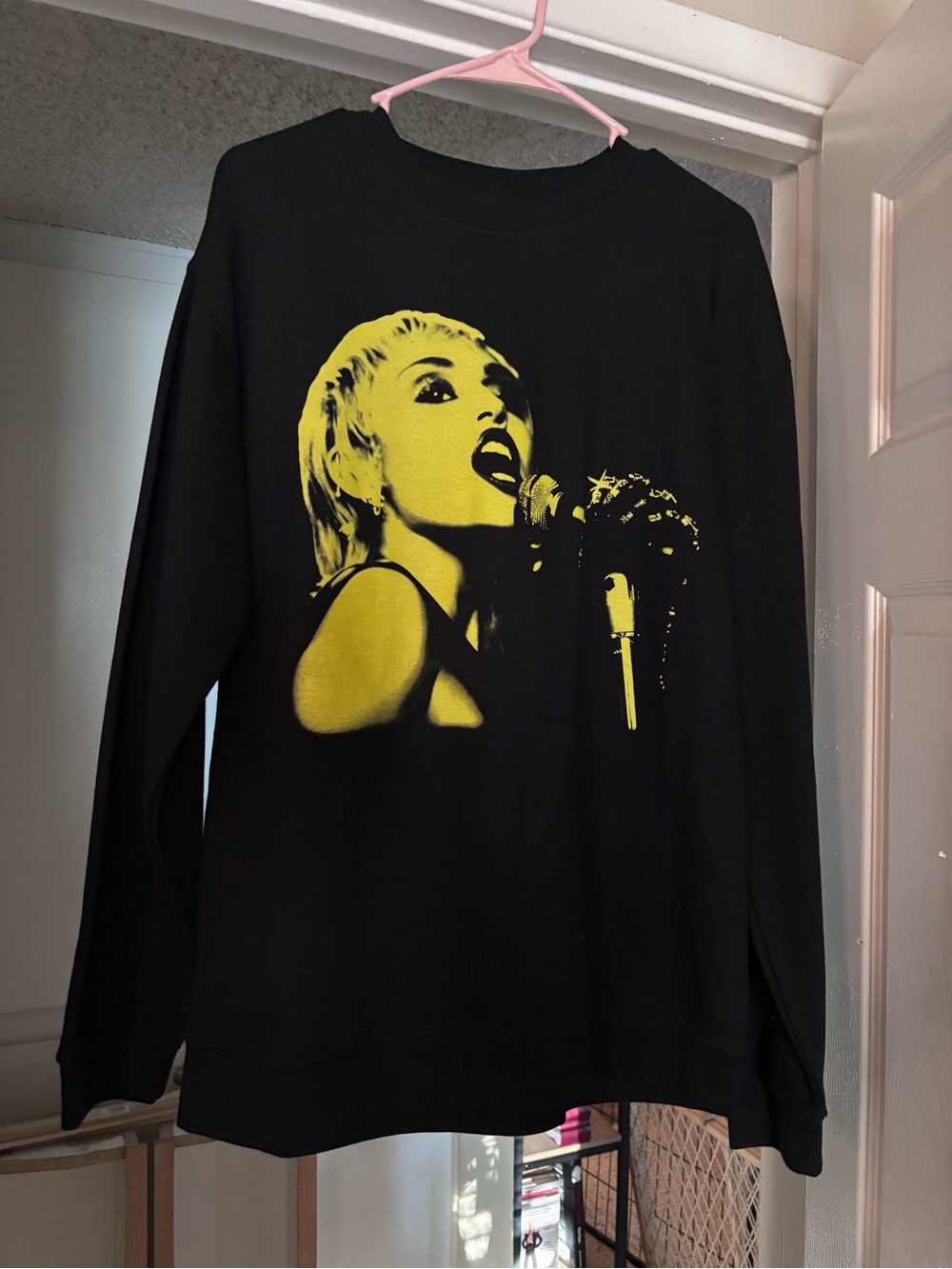 RARE - Miley Cyrus long sleeve Midnight Sky Crew Sweater